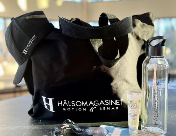 gym träningsväska + prylar